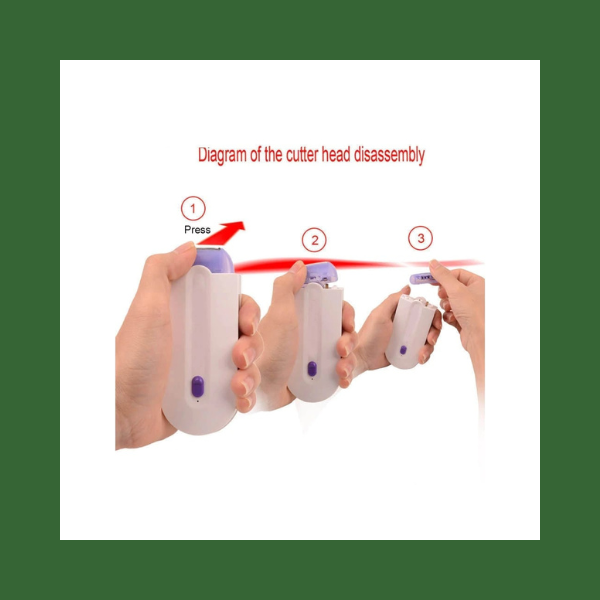 YES- Finishing Touch Face and Body Pain Free Instant Hair Removal